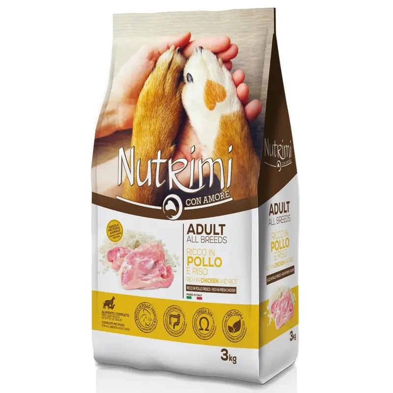 Nutrimi Cani Adulti - Crocchette per cani al pollo