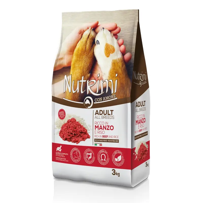 Nutrimi - Cibo per cani adulti al manzo