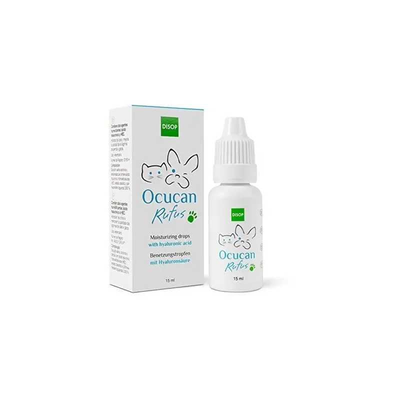 Ocucan 15 ml – Solución Ocular Estéril para Perros y Gatos | Limpieza e Hidratación