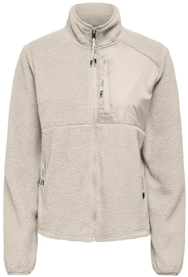 Only play - onproad hn fz ls fleece jck meisjes sporttrui