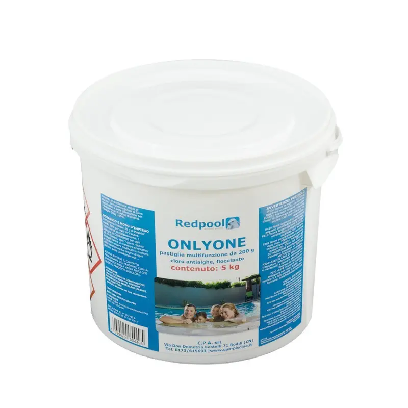 Onlyone Cloro Multifunzione 5 kg - Pastiglie multifunzione piscina