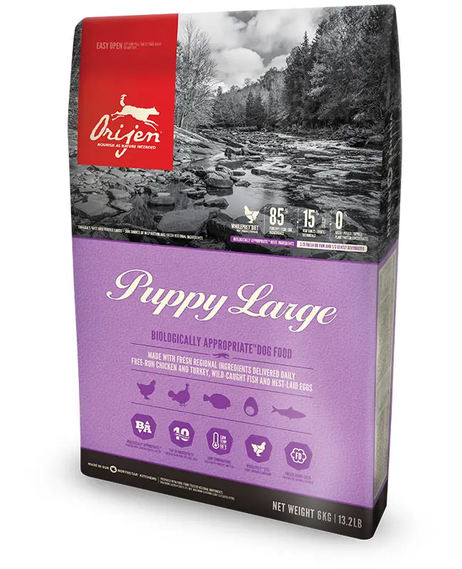 🐶 ORIJEN Puppy Large | Pienso natural para cachorros de razas grandes 🐾