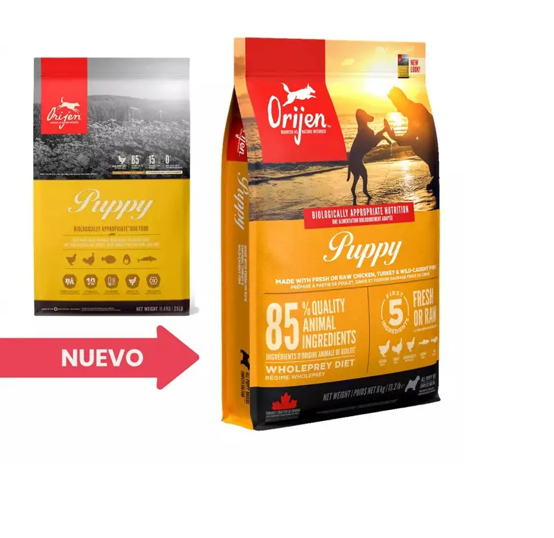 🐾 ORIJEN Puppy | Pienso natural para cachorros de todas las razas 🐶