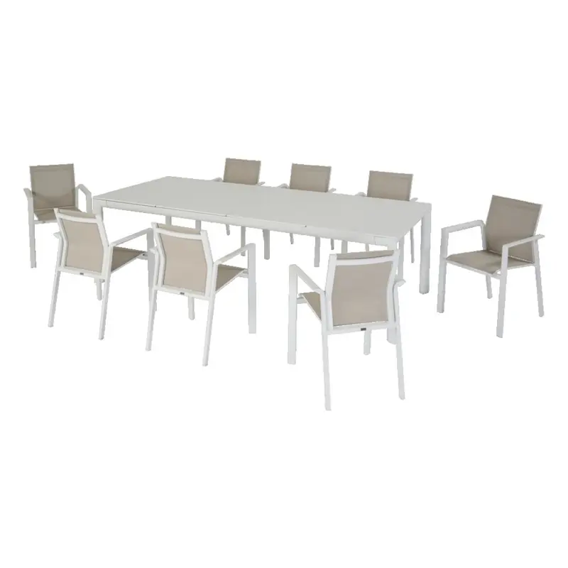 Orlando - Set da pranzo da giardino da 10 a 14 posti