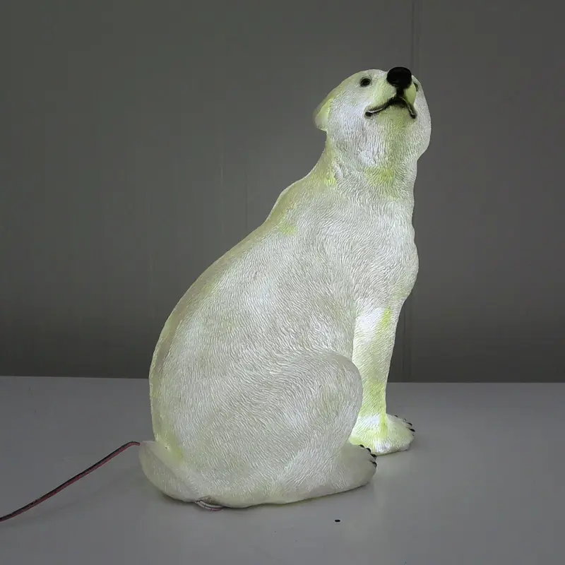 Orso Polare - Figure luminose natalizie per esterno