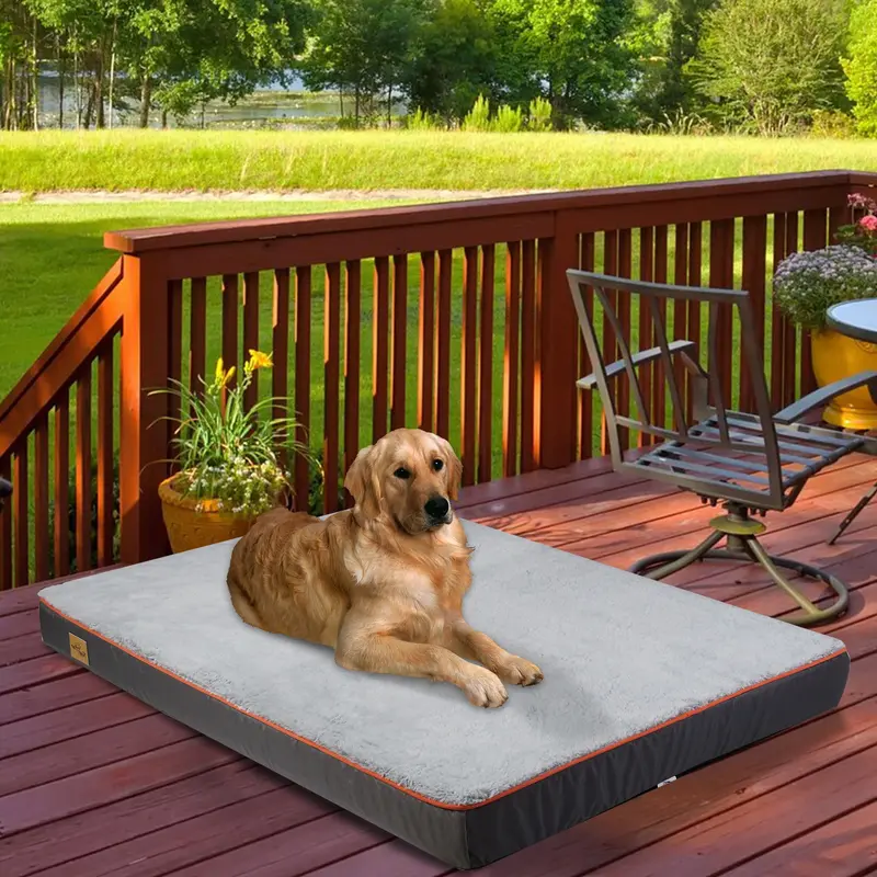 OrthoRelief™  - Cama Ortopédica Memory Foam Impermeable Premium
