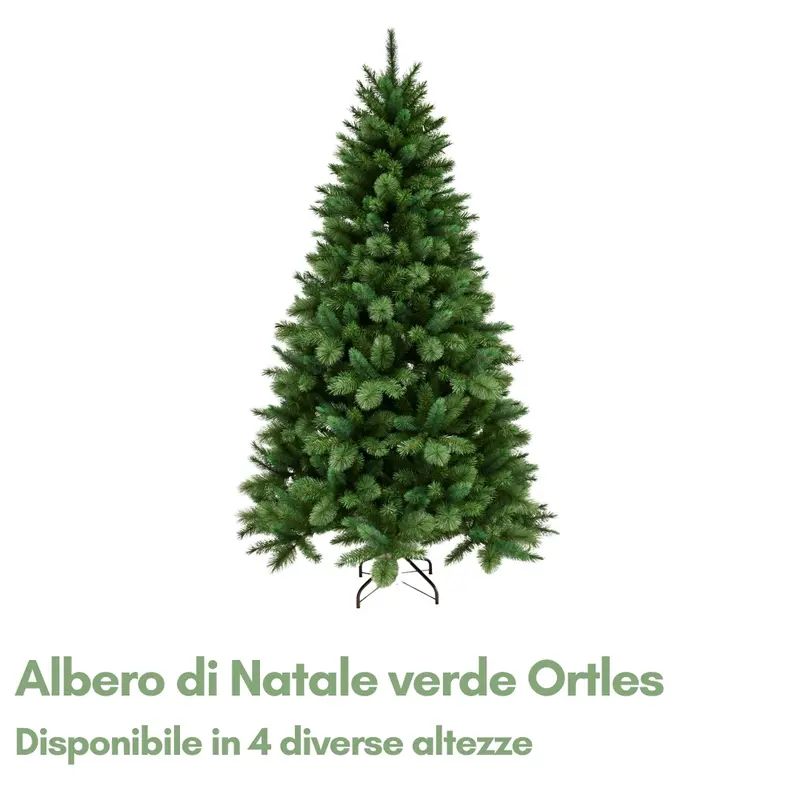 Ortles Albero di Natale con PE/PVC