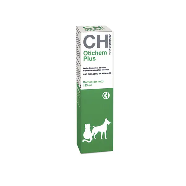 Otichem Plus 125 ml – Limpiador Ótico para Perros y Gatos | Chemical Ibérica