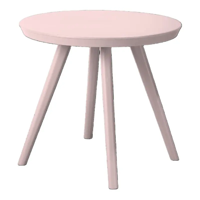 Overige merken kindertafel 50.5x47.5 cm pastel roze plastic