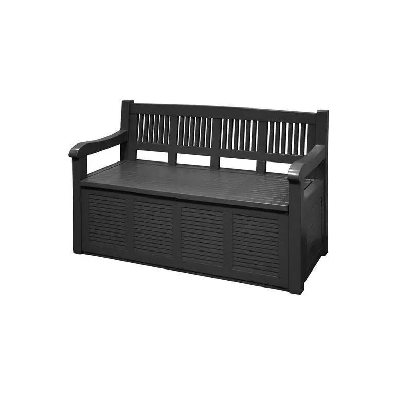 Panca con Porta Cuscini - Panca contenitore da esterno