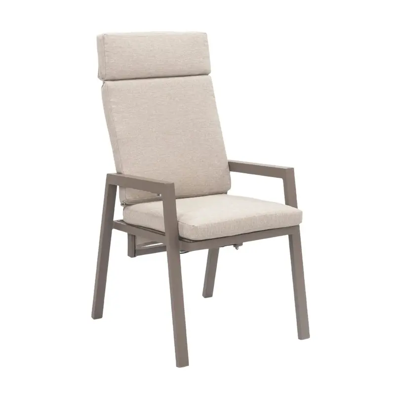 Parker - Poltrona reclinabile in alluminio