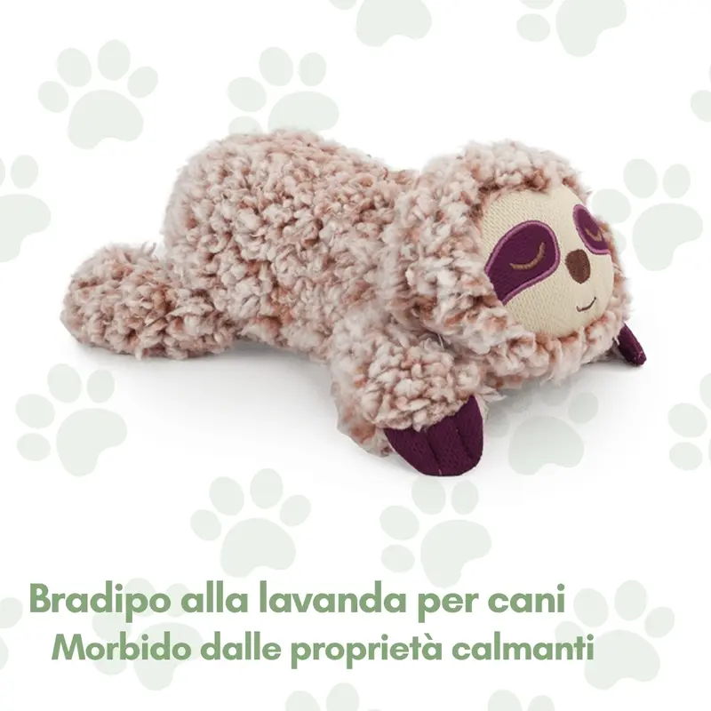 Peluche Bradipo alla Lavanda per Cani