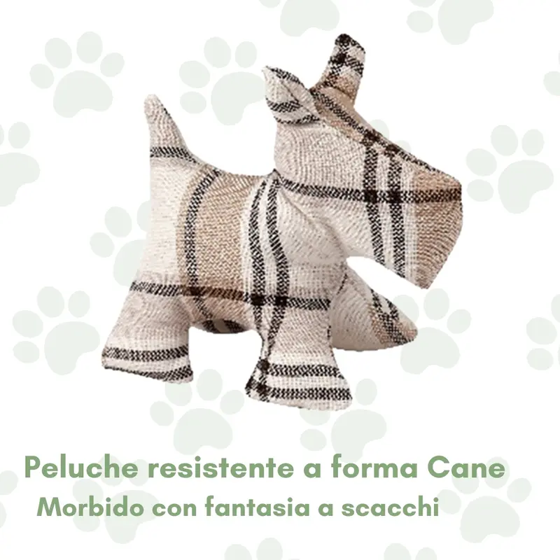 Peluche resistente a forma di Cane