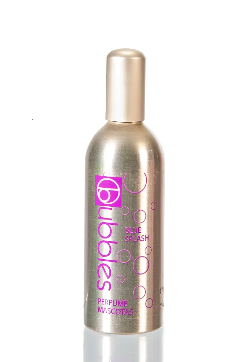 Perfume para Mascotas BUBBLES Blue Splash 150 ml | Aroma Cítrico y Elegante