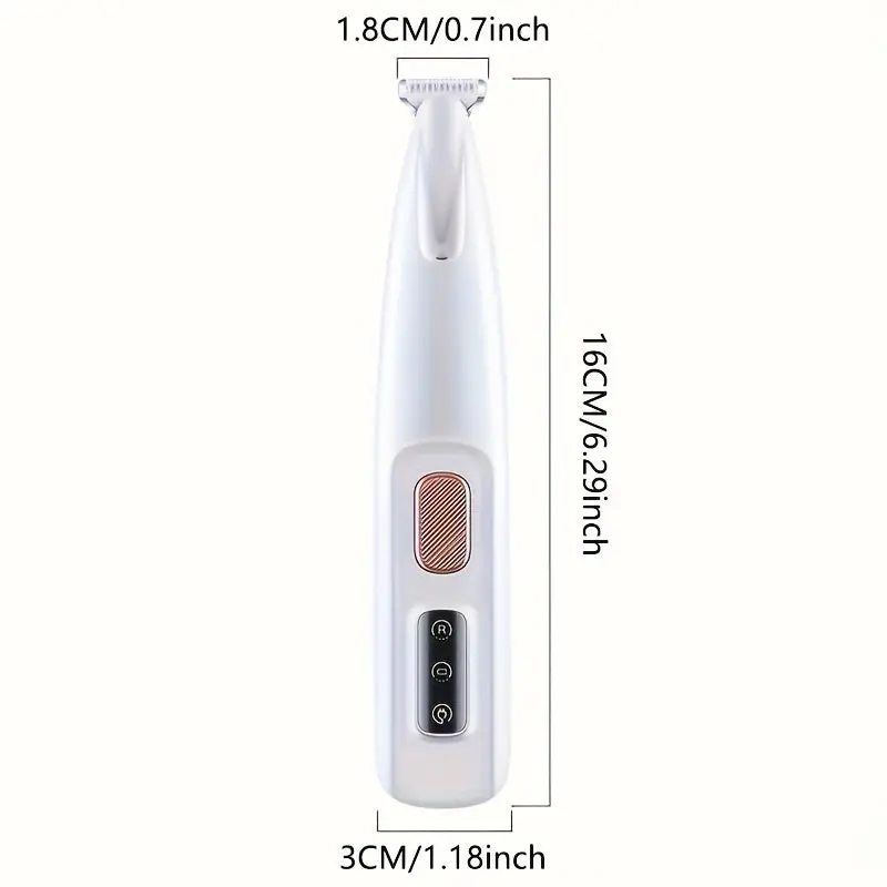 Pet Grooming Clippers with LED Light Support