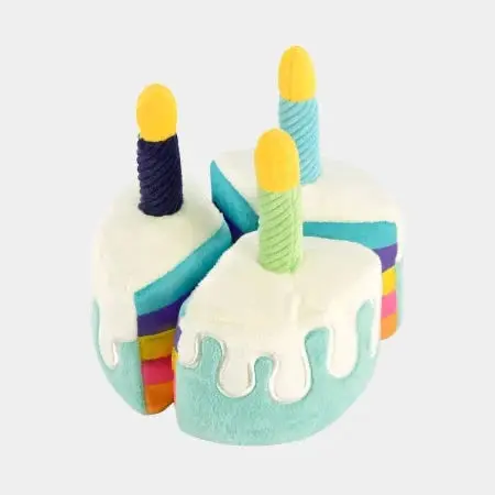 PET PLAY – Jouet en peluche pour chien Gâteau d’anniversaire