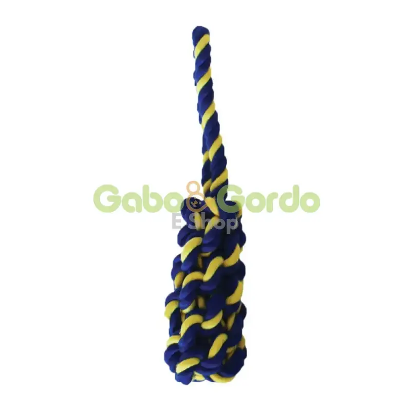 Petsport Twisted Chews Mini Braided Cotton Rope Bumper, 20 cm