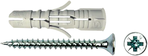 Pgb-europe smart | plug +schroef vzk ø 5x25 nzn | 20 st - sm0pusn0105050025h