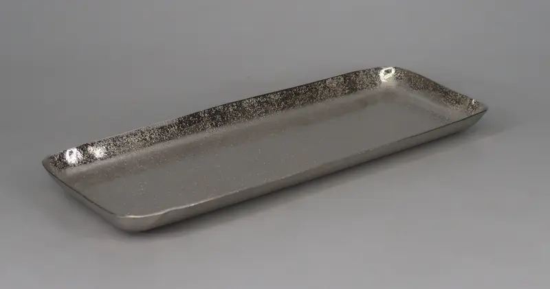 Piatto in Alluminio Rettangolare 38X14,5CM