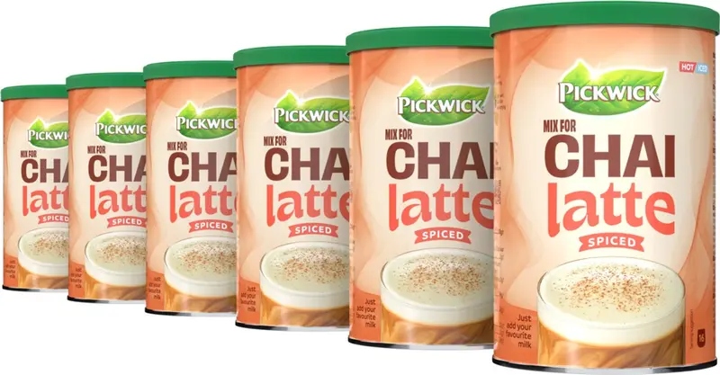 Pickwick - spiced chai latte mix - 240 gram - 6 stuks