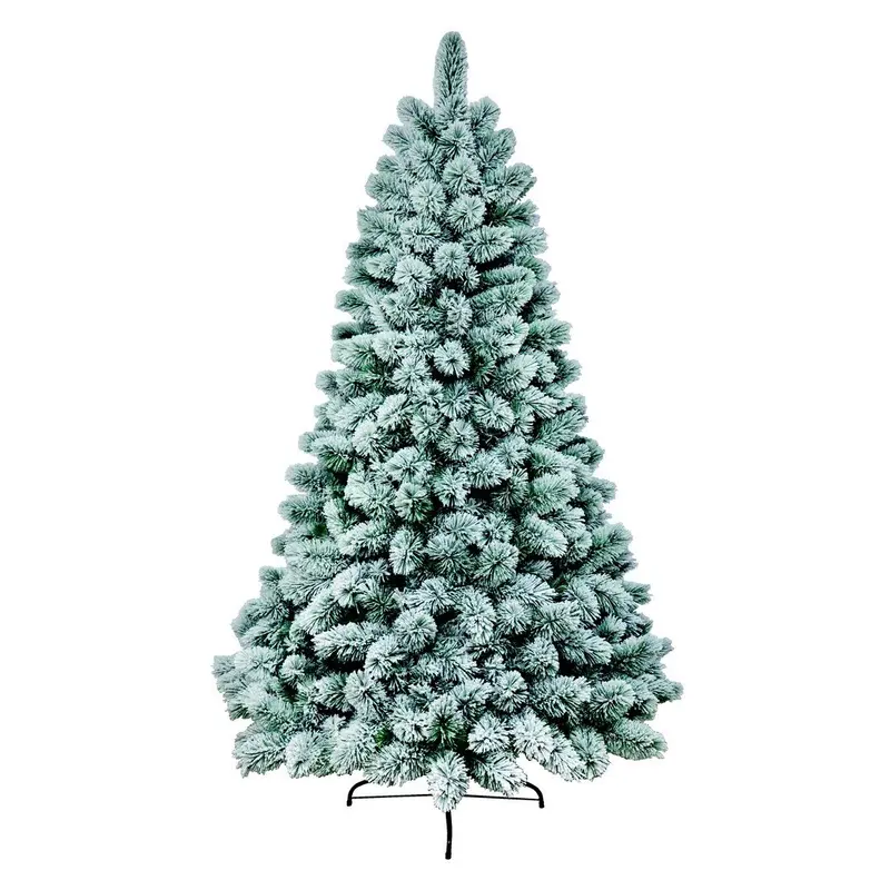 Pino innevato Chalet - Albero di Natale con neve finta