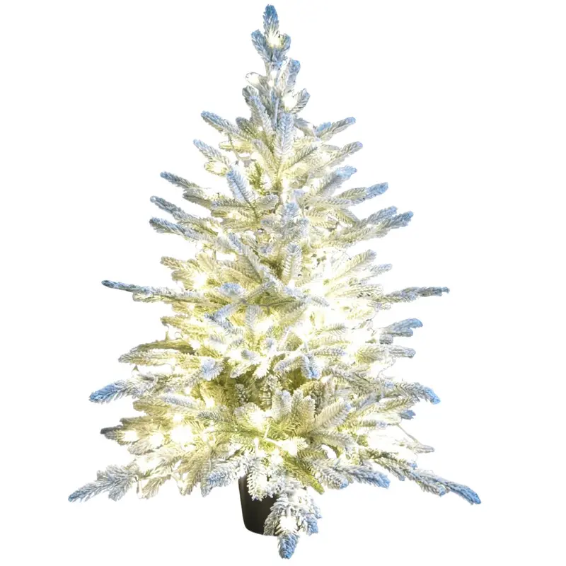 Pino Peak – Albero di Natale innevato con led