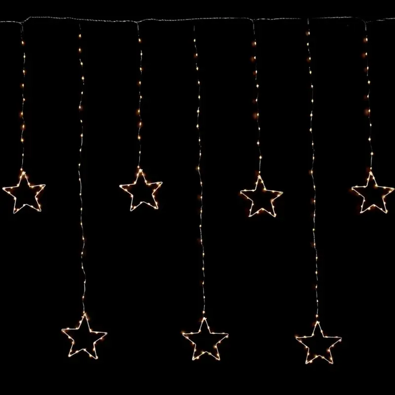 Pioggia di Stelle - Tenda luminosa di Natale