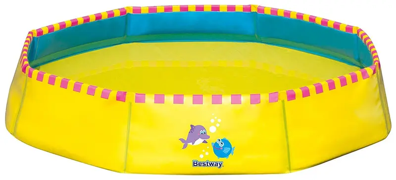 PISCINA BAMBINO OTTAGONALE CON BORSA PER IL TRASPORTO
