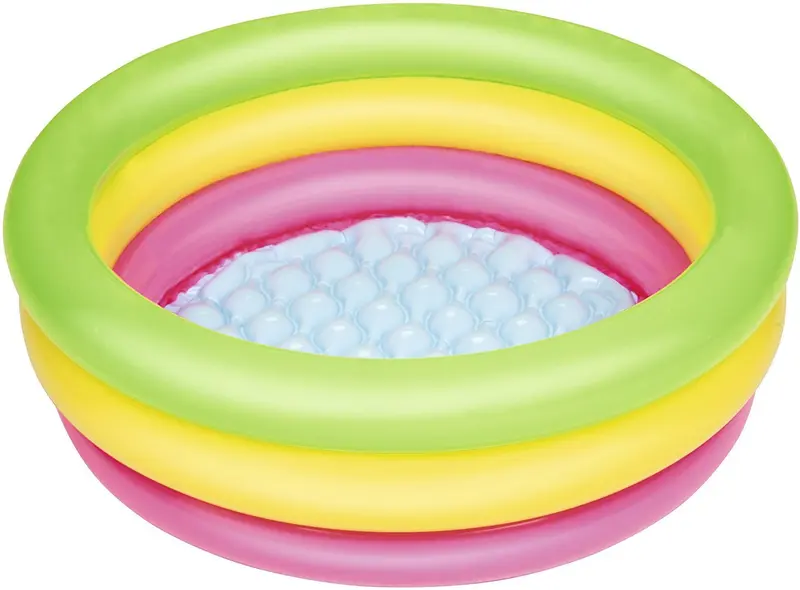 PISCINA PER BAMBINI SUMMER MULTICOLOR A 3 ANELLI 70X24 (cod. 51128)