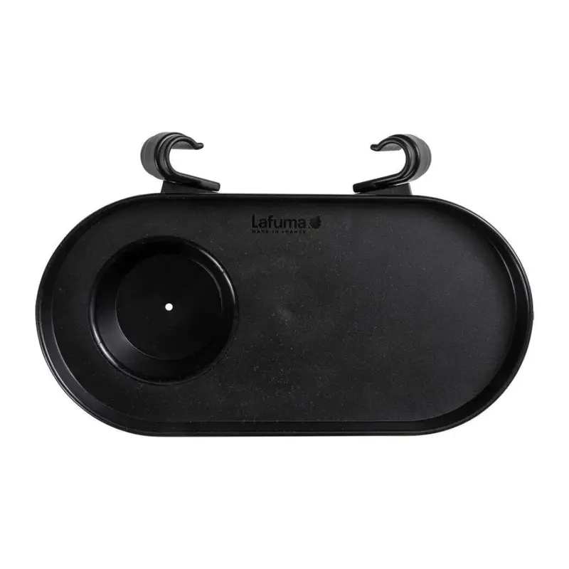 Portabicchiere Nero per Poltrone Relax Lafuma
