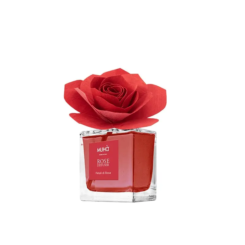 Profumatore ambiente rosa fragranza petali di rosa