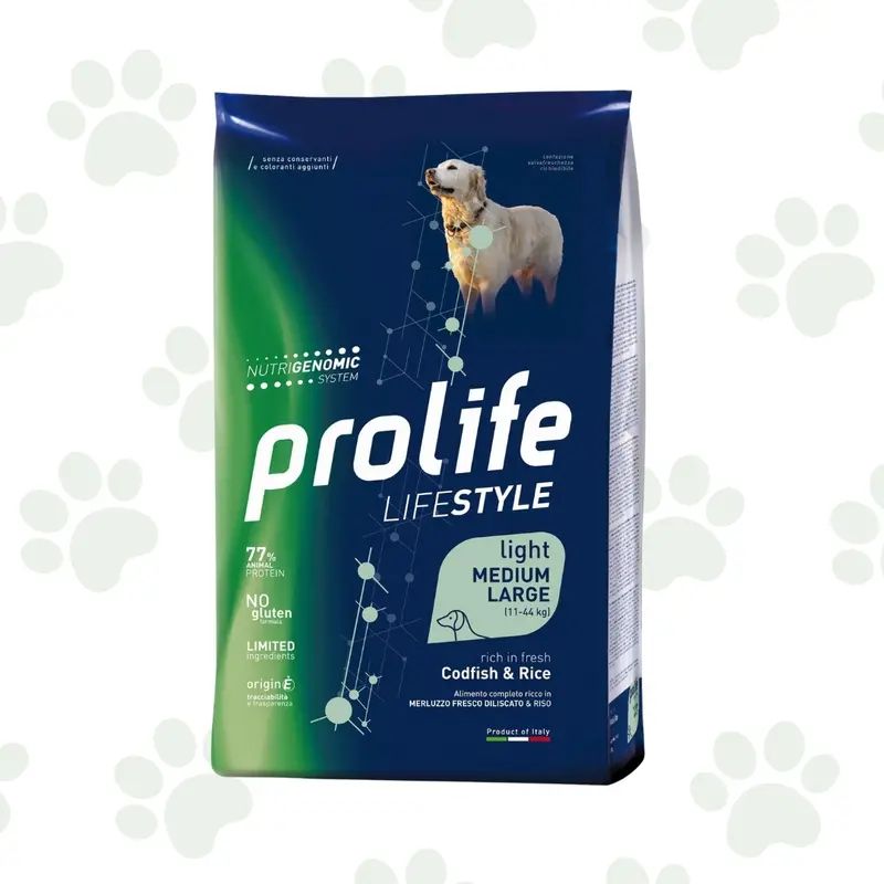 Prolife Lifestyle Light Crocchette Cane Medium/Large 2,5kg