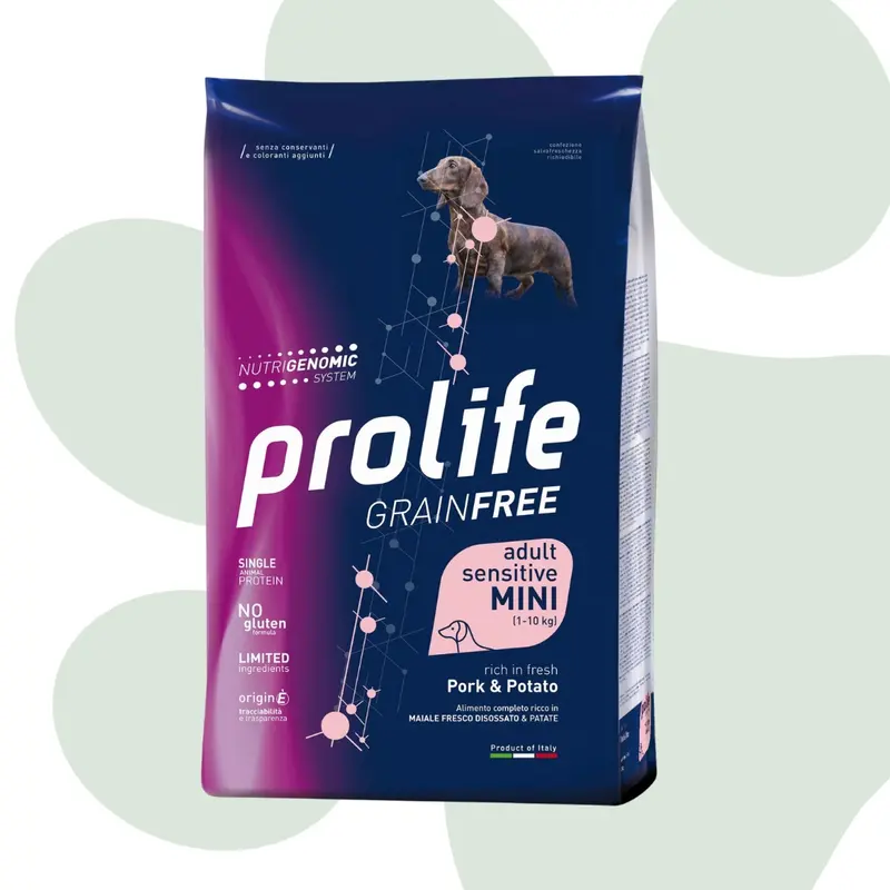 Prolife maiale e patate 600g - Cibo per cani