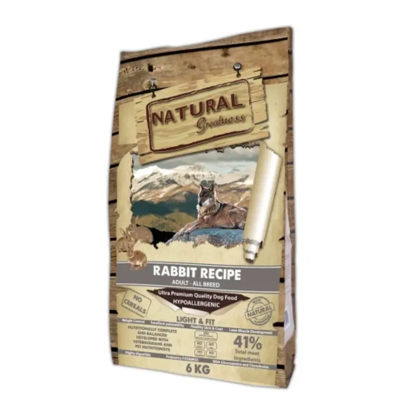 PS RECETA CONEJO MONOPROTEICA 6KG N.GREATNESS
