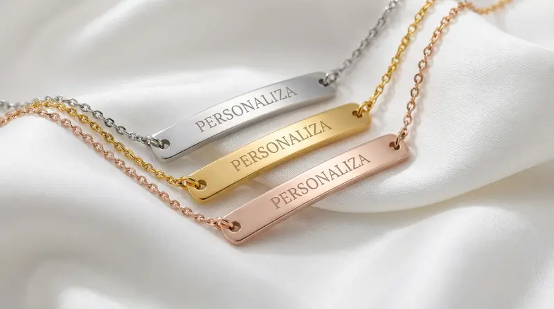 Pulsera de Placa Personalizable Acero Inoxidable Premium