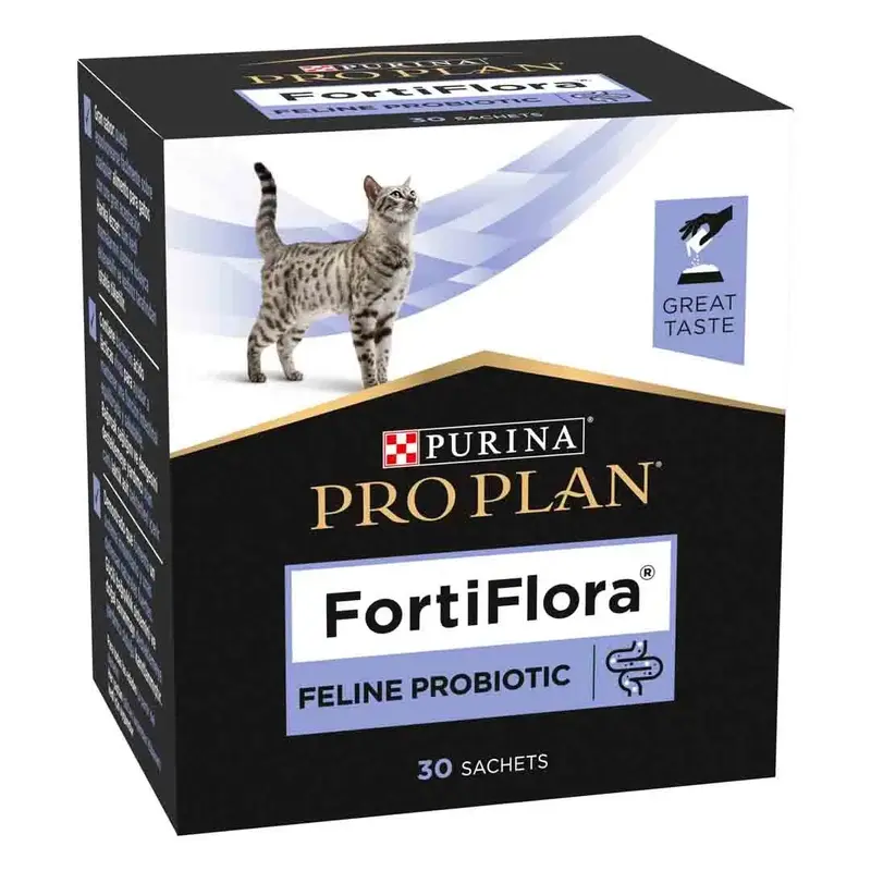 🐱 PURINA PRO PLAN Feline FortiFlora | Probiótico Digestivo para Gatos