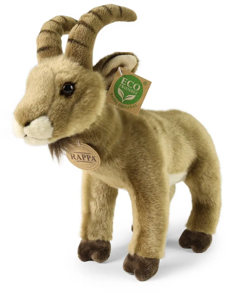 Rappa pluche steenbok 27 cm milieuvriendelijk - uni