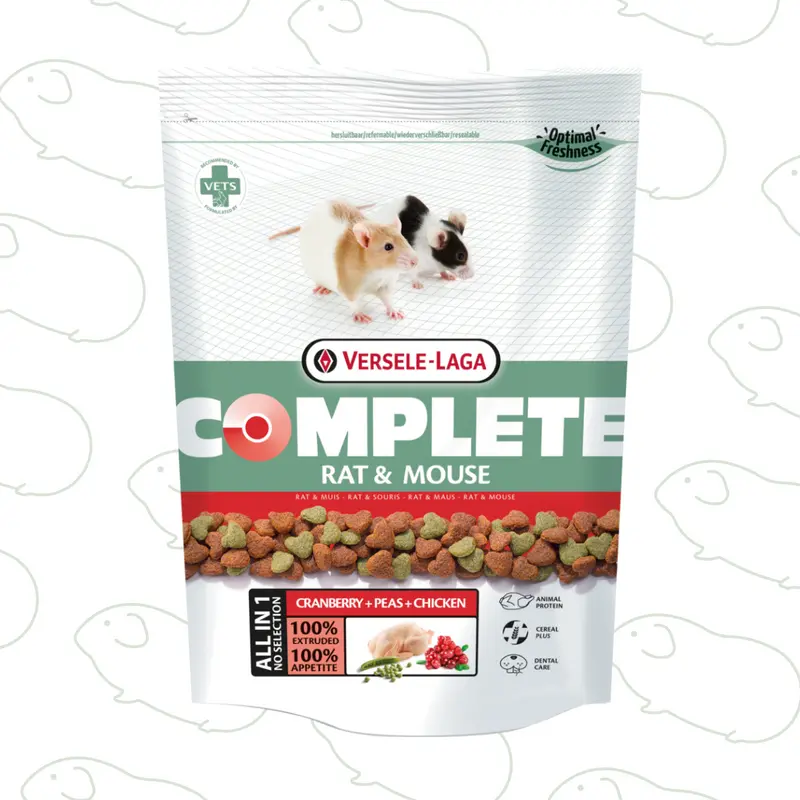 Rat & Mouse Complete 500g - Cibo per topolini domestici