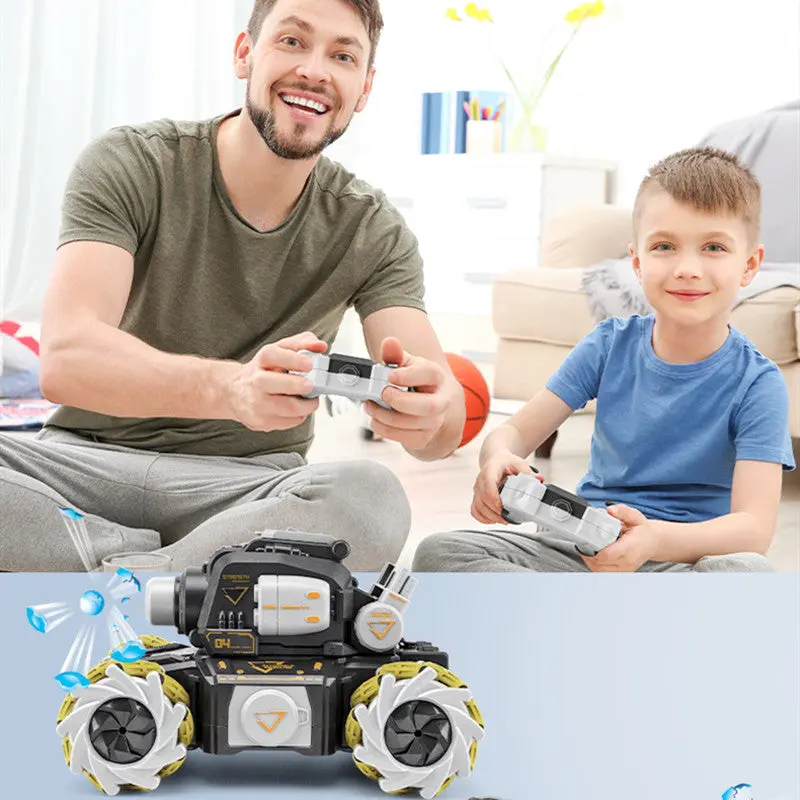 Remote Control Tank with Water Bomb Launcher