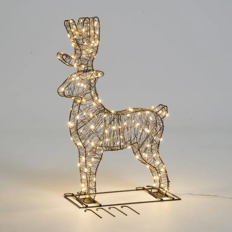 Renna a led tradizionale - Renna luminosa