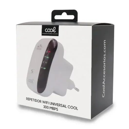Repetidor WiFi Universal Cool 300 Mbps