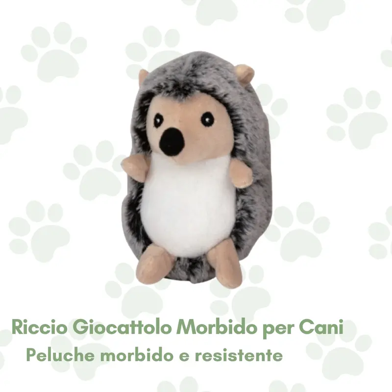 Riccio Giocattolo Morbido per Cani
