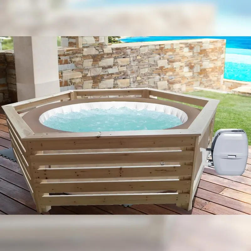 Rivestimento Esagonale Piscina Fuori Terra 205-216cm