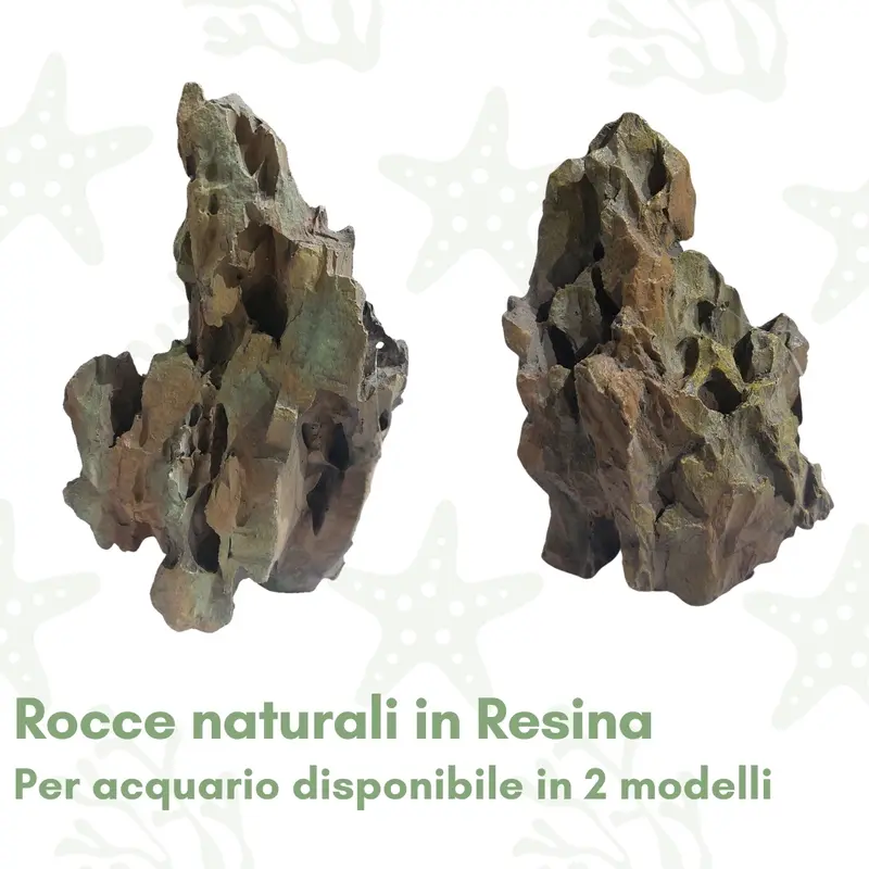 Rocce Naturali per Acquari - Pietre decorative realistiche
