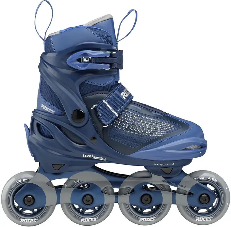 Roces moody x tif boy verstelbare skeelers kinderen - inline skates - meegroei skates - blauw - maat 36-40