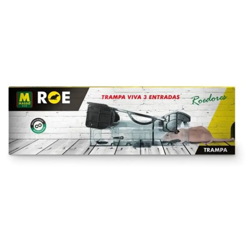 ROE TRAMPA VIVA 3 ENTRADAS