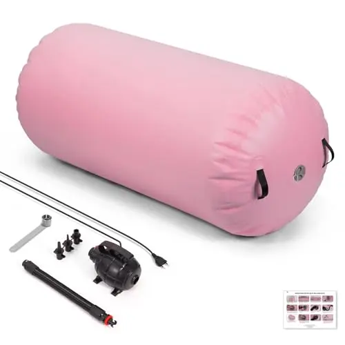 Rouleau d'Air Gonflable 120cm (Rose)
