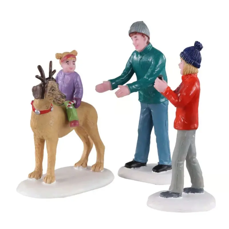 Rover plays Rudolph (cod. 02923) - Personaggi Lemax
