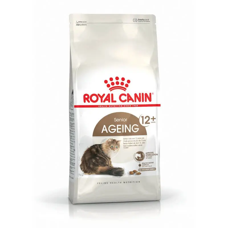 ROYAL CANIN Ageing +12 | Pienso para gatos a partir de 12 años de edad (Cambió a 11+)
