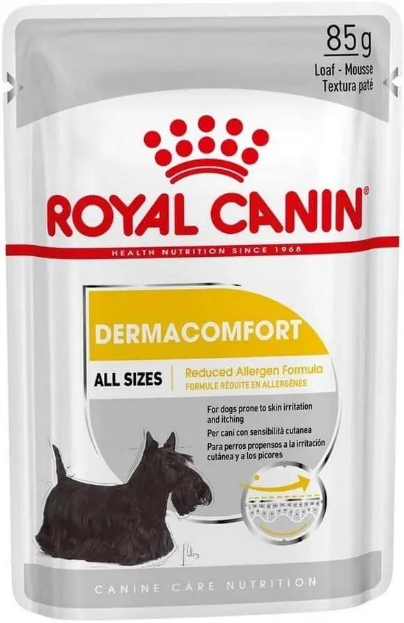 ROYAL CANIN Dermacomfort |Para perros adultos propensos a la irritación cutánea y al picor